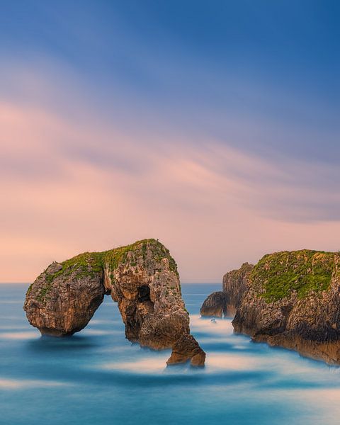 Sunrise at Castro de Las Gaviotas, Asturias, Spain by Henk Meijer Photography