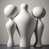 Organic shapes 3d images