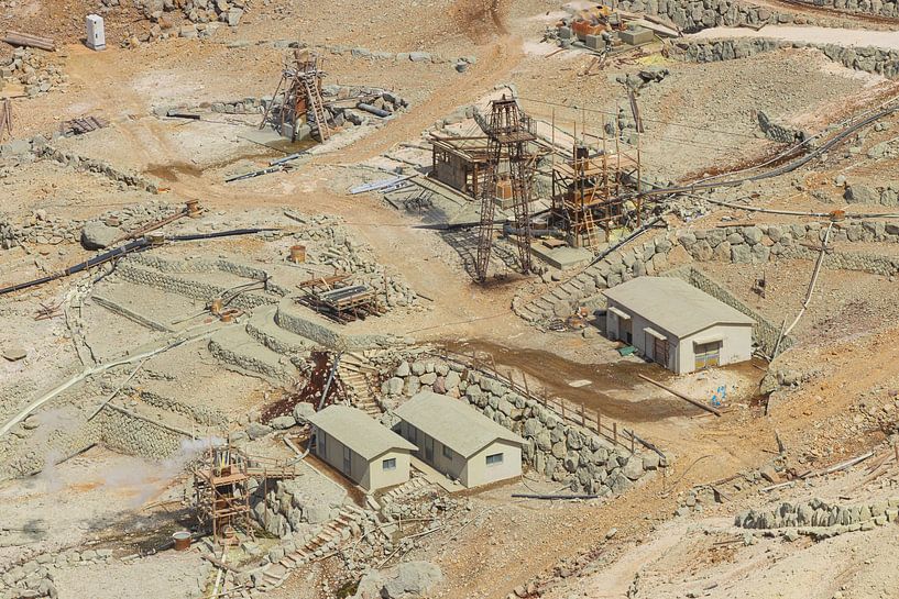 Hakone-Seilbahn Owakudani Station (Japan) von Marcel Kerdijk