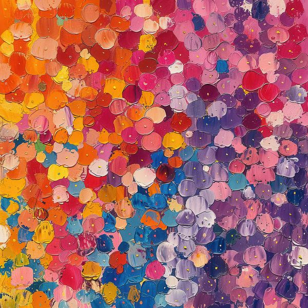 Abstraktes Gemälde Bunt Modern No 16 von Niklas Maximilian