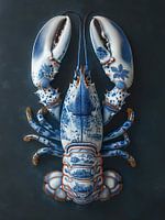 Hummer mit delfterblauem Panzer