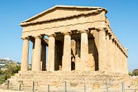Tempel der Concordia, ein griechischer Tempel im Tempeltal in Agrigento, Sizilien, Italien