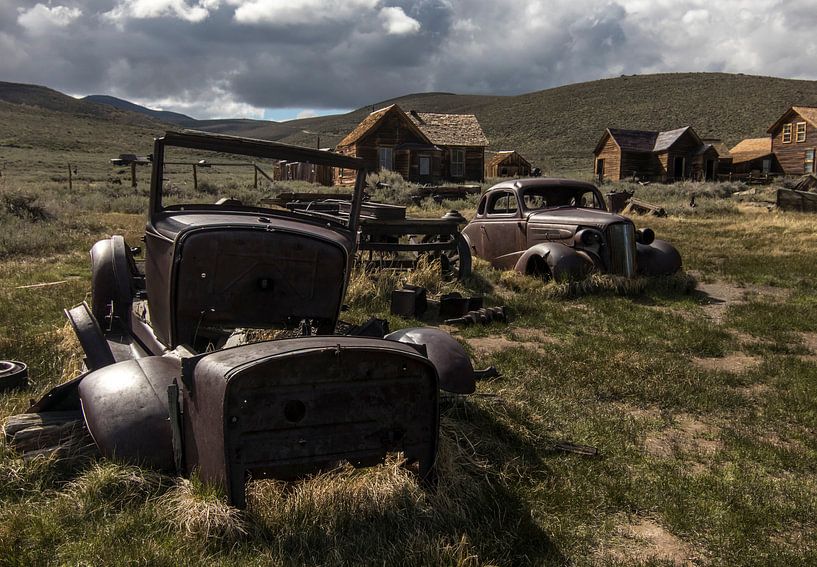 Ville fantôme industrielle | Bodie | Californie | Amérique | tirage photo de voyage par Kimberley Helmendag