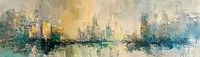 Stadtbild Abstrakt | Echoed Metropolis