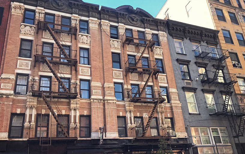 Straat in Manhattan, New York par Kramers Photo