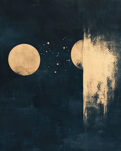 Celestial Dialogue by Franka Poulain