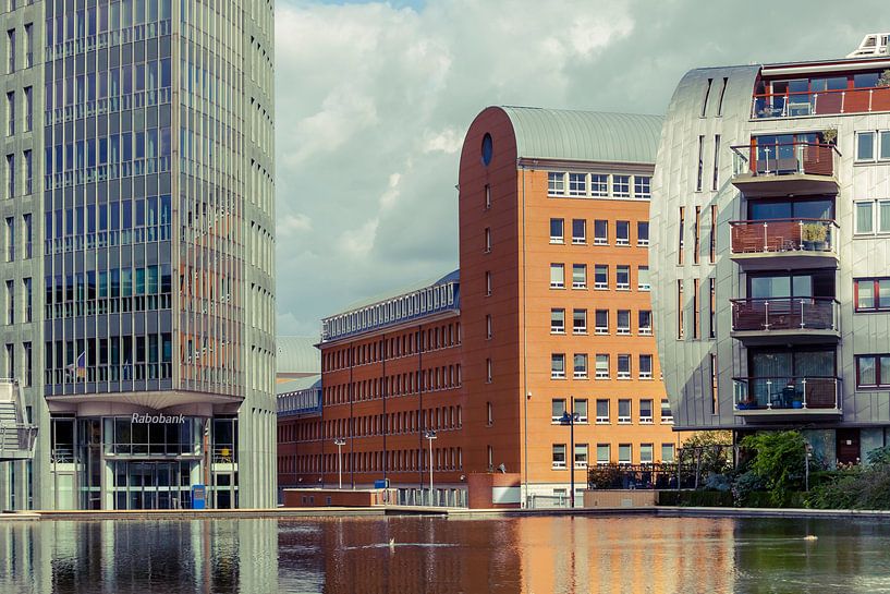 Moderne Architektur, Paleiskwartier, 's-Hertogenbosch, Niederlande von Marcel Bakker