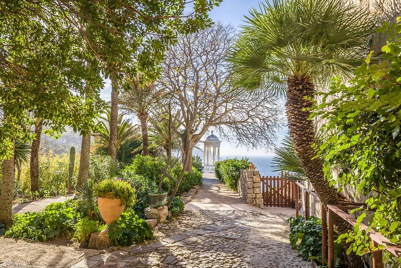 Son Marroig garden near Deià , Mallorca by Christian Müringer