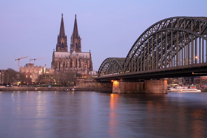 Le Rhin à Cologne, Allemagne par Alexander Ludwig