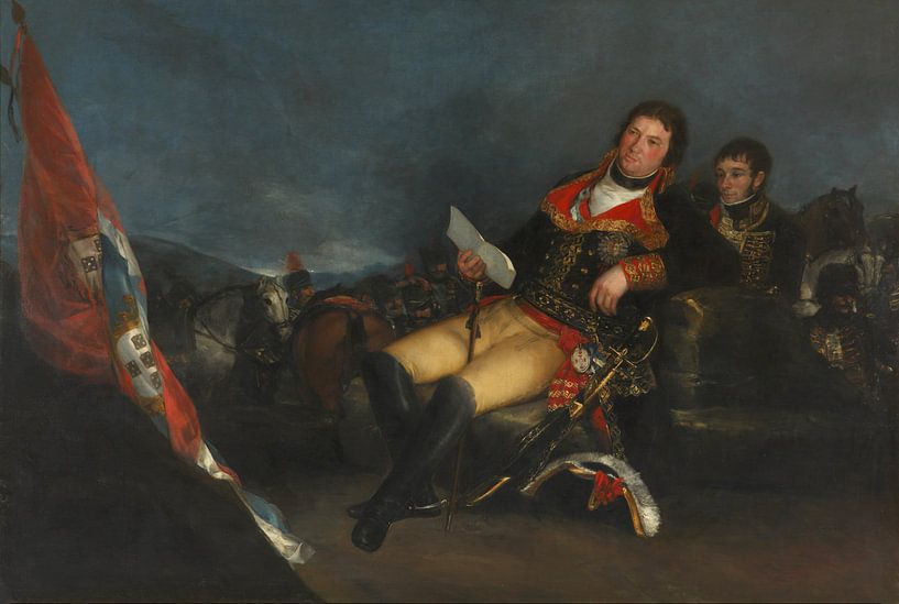 Porträt des Manuel Godoy, Francisco de Goya von Meisterhafte Meister