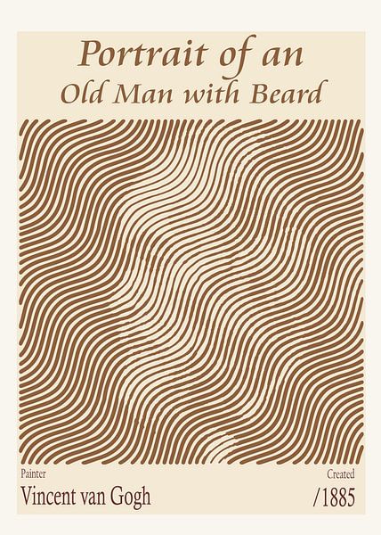 Portrait d'un vieil homme barbu (1885) par DOA Project