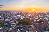 Sunrise over Groningen City