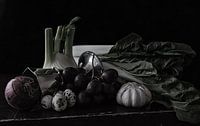 Stilleven groente en fruit