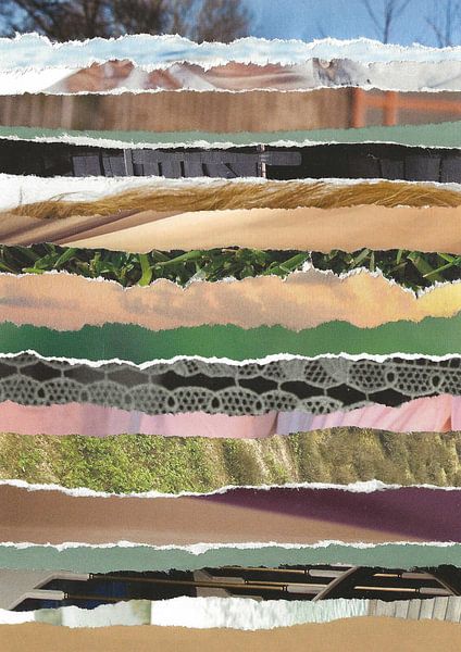 Zartheit in Streifen von Pluijm