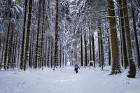 Snow hike in Germany
