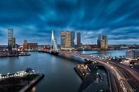 Wolkendecke über Rotterdam