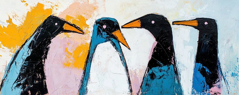 Penguins by ARTEO Paintings