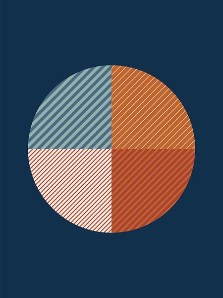 Roue de l'harmonie des couleurs par Elena Ristova