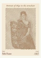 Portret van Olga in de leunstoel