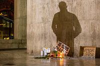 Expressions of the "Je suis Charlie" action Amsterdam