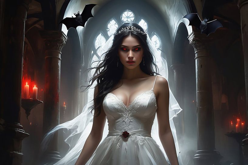 Halloween bride... by Ans Bastiaanssen