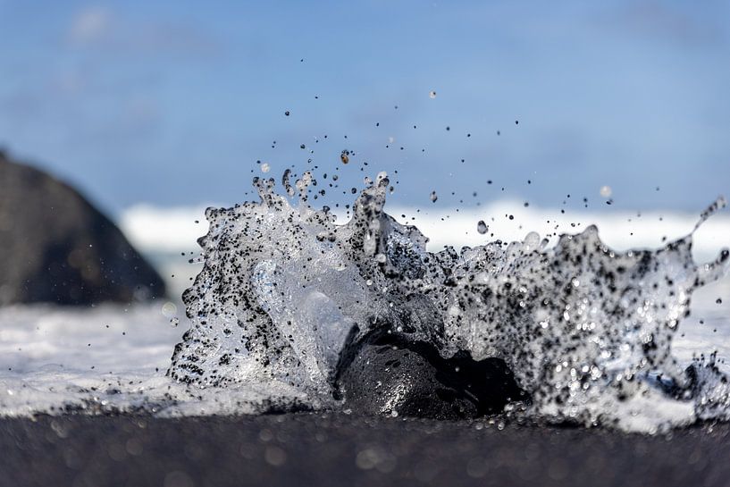 Plage de lave par Dennis Eckert