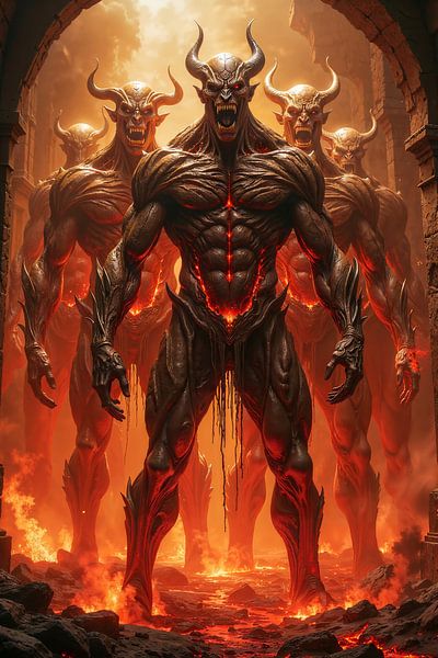 BAELTHOR : Les démons des ruines volcaniques par INFERAURUM