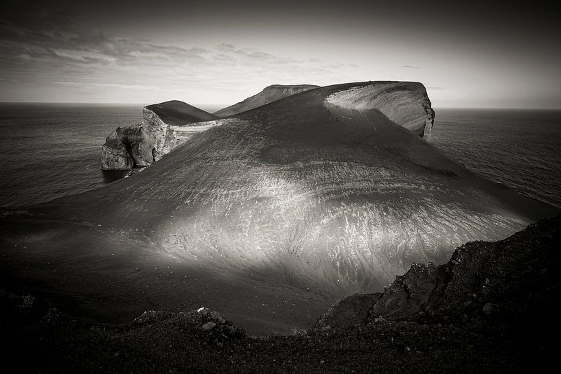 Paysage volcanique sur le Faial, Açores par Marcel Bakker