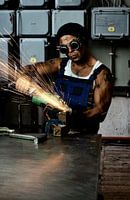 Tough guy with tools