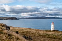 IJsland uitzicht kust vuurtoren