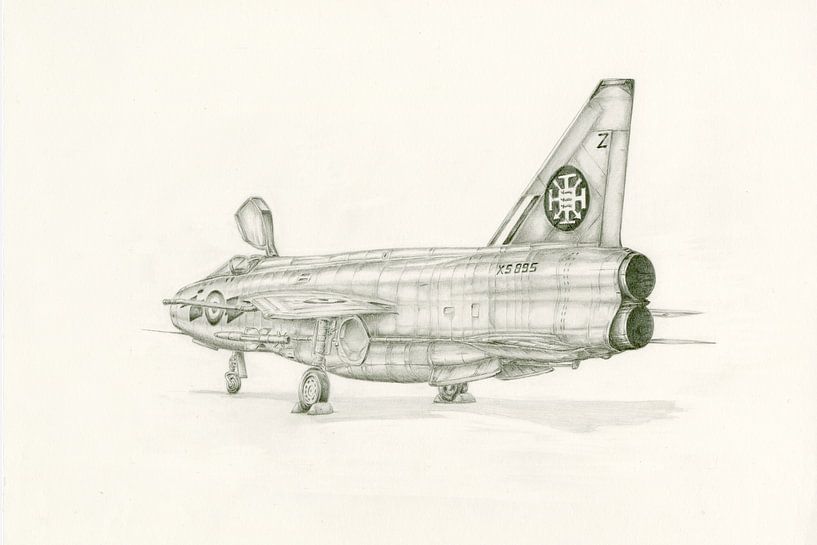 BAC English Electric Lightning par Frank Vos