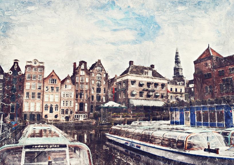 Amsterdam (Gemälde) von Bert Hooijer