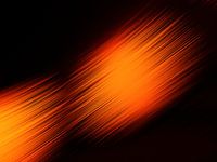 Abstrakte dynamische Linien in orange und rot.