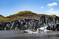 Le glacier et le lac glaciaire Jökulsárlón en Islande