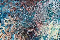 Farbenfrohe Wasserlandschaft