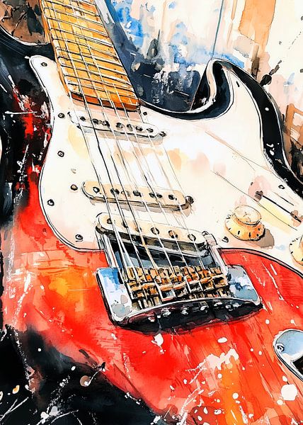 Guitar music art #guitar by JBJart Justyna Jaszke