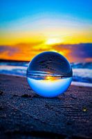 Contrastes au coucher du soleil