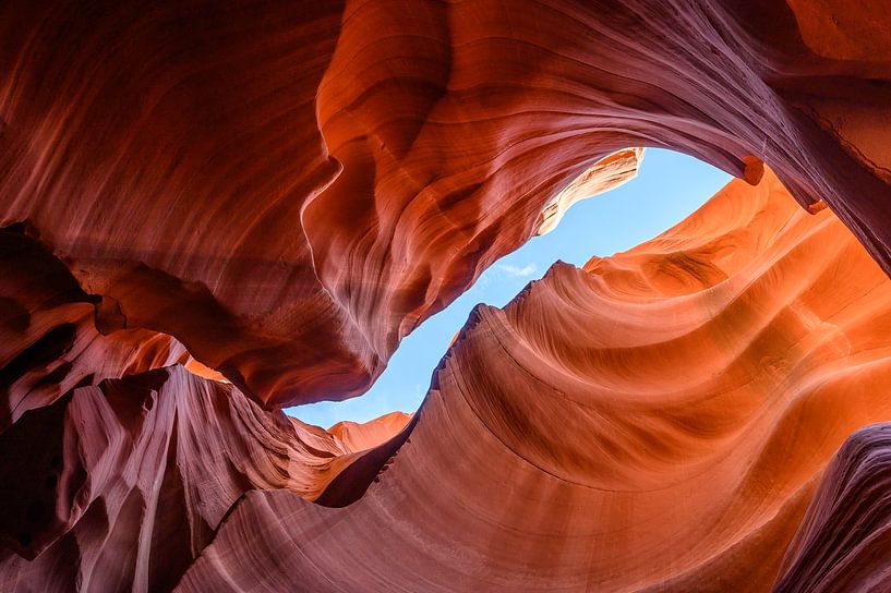 View through Antelope Canyon by Gerry van Roosmalen