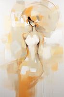 Silhouette im Sonnenlicht