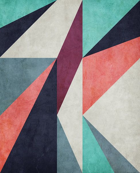 Géométrique avec Triangles par Angel Estevez