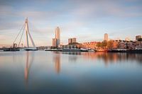 Koningshaven Rotterdam bei Sonnenaufgang