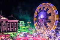 Grande roue au champ de foire de Groningue