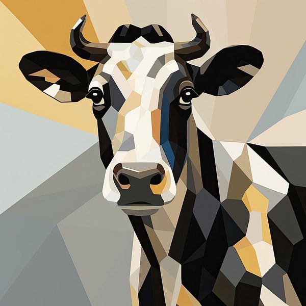 Kuh abstrakt von Wall Wonder