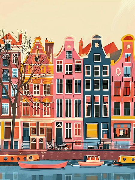 Ville d'Amsterdam par haroulita