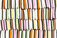 Liquorice allsorts - abstract photograph