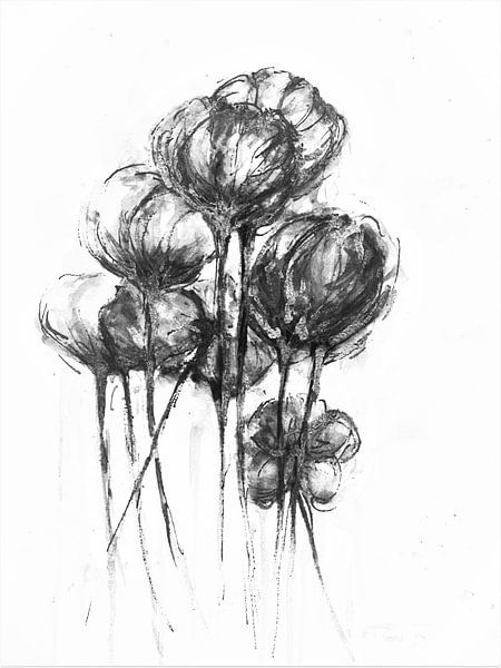 Pivoine 2 par Ineke de Rijk