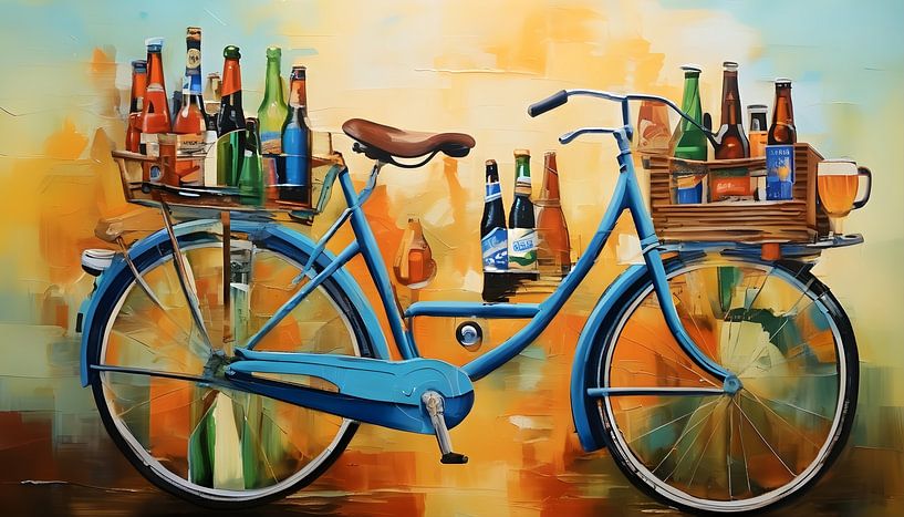 My bike by Rita Tielemans Kunst