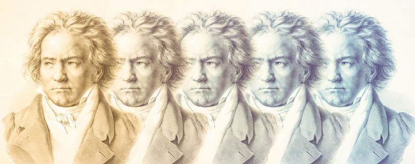 Der Fünfte von Beethoven, Ludwig van Beethoven von Gert Hilbink