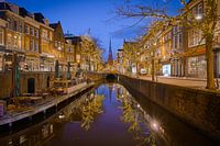 Abendstimmung auf dem Voorstreek in Leeuwarden