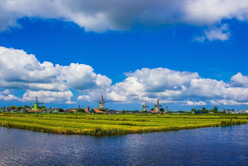 5 Mühlen Zaanse Schans von NatureFrameByExter